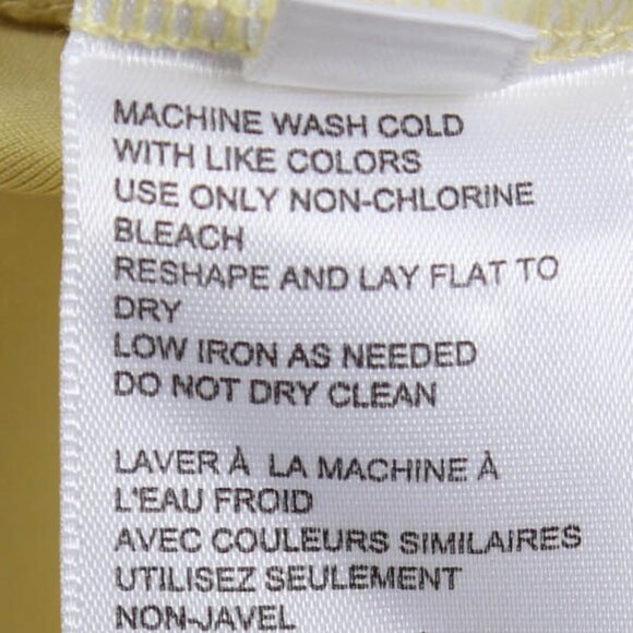 Urban Outfitters Yellow Snakeskin High Rise Shorts Large Zipper Detail - Picture 8 of 12